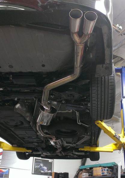 Megan Racing Type 2 Cat-Back Exhaust System with Burnt Rolled Tips for 2011+ Nissan Quest