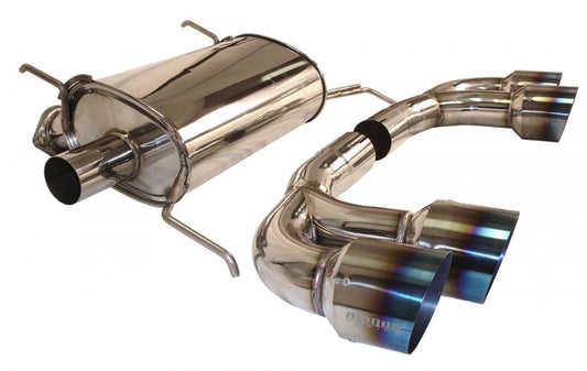 Megan Racing Nissan GTR R35 2009+ - Blue Titanium Tips - OE-RS - MR-CBS-NR35T-R+M
