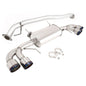 Megan Racing OE-RS Cat-Back Exhaust System with Burnt Rolled Tips for 2009+ Nissan GT-R R35
