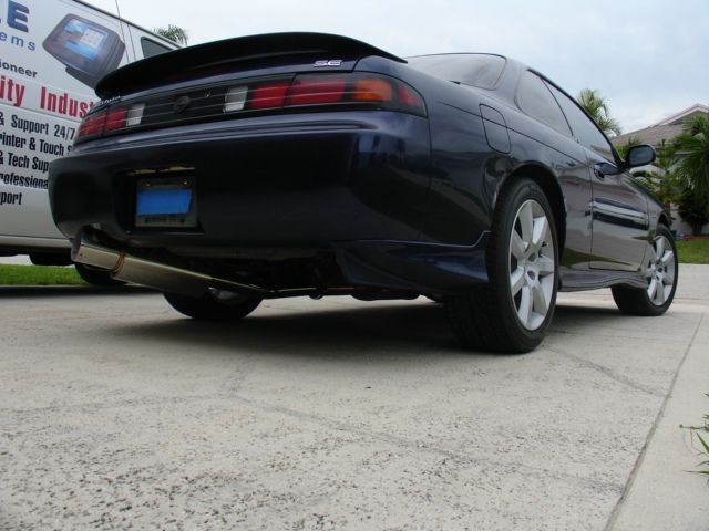 Megan Racing Turbo Type Cat-Back Exhaust System with Short Tip for 1995–1998 Nissan 240SX S14