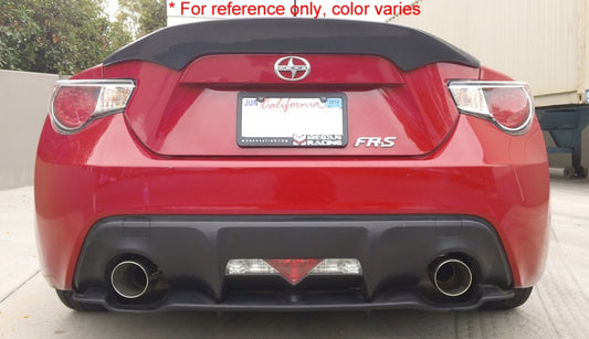 Megan Racing RS Chrome Black CBS Exhaust System 4.0" Rolled Tips For 13-20 Scion FR-S/Subau BRZ/Toyota 86