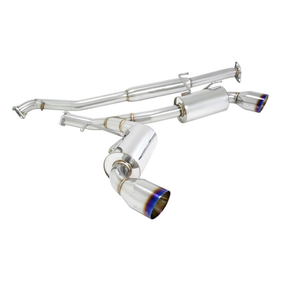 Megan Racing NA Type Cat-Back Exhaust System with Burnt Rolled Tip for Scion FR-S 2013–2016 / Subaru BRZ 2013+ / Toyota 86 2017+