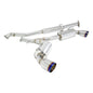 Megan Racing NA Type Cat-Back Exhaust System with Burnt Rolled Tip for Scion FR-S 2013–2016 / Subaru BRZ 2013+ / Toyota 86 2017+