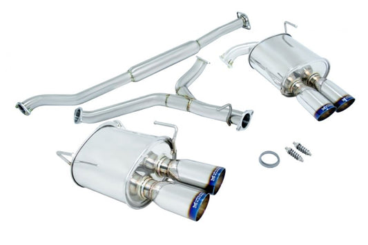 Megan Racing for 2011-2014 Subaru WRX Sedan - Burnt Rolled Tips - OE-RS - MR-CBS-SI114D-VO-R + MR-CBS-SI114D-M