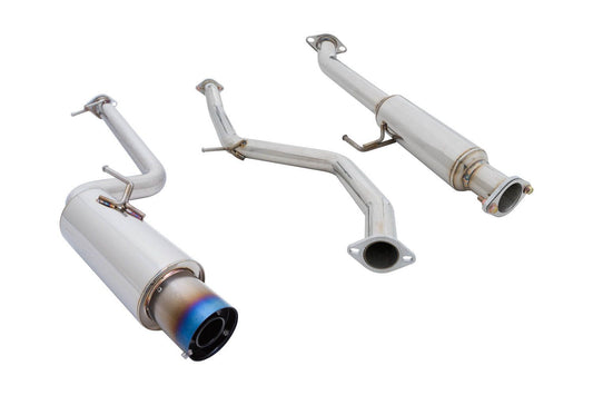 Megan Racing Type DS w/ Blue Titanium Tip for 2011+ Scion tC - LW-CBS-STC11-DS-BT