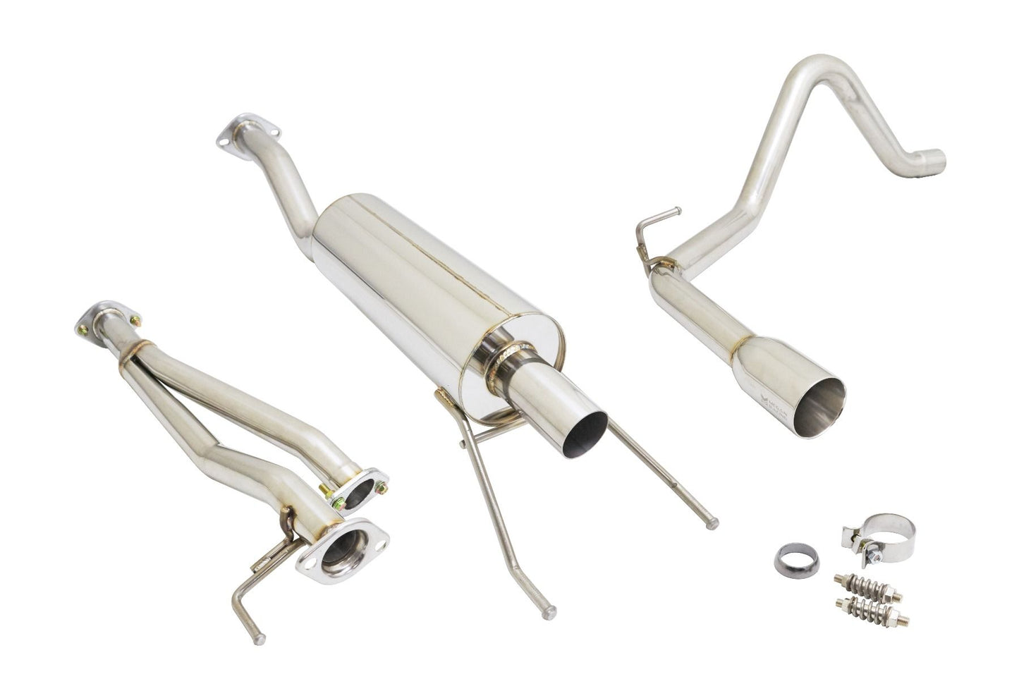 Megan Racing for Toyota Tacoma 2016+ Cat-Back Exhaust System (Single Stainless Tip) - MR-CBS-TTA16-R2