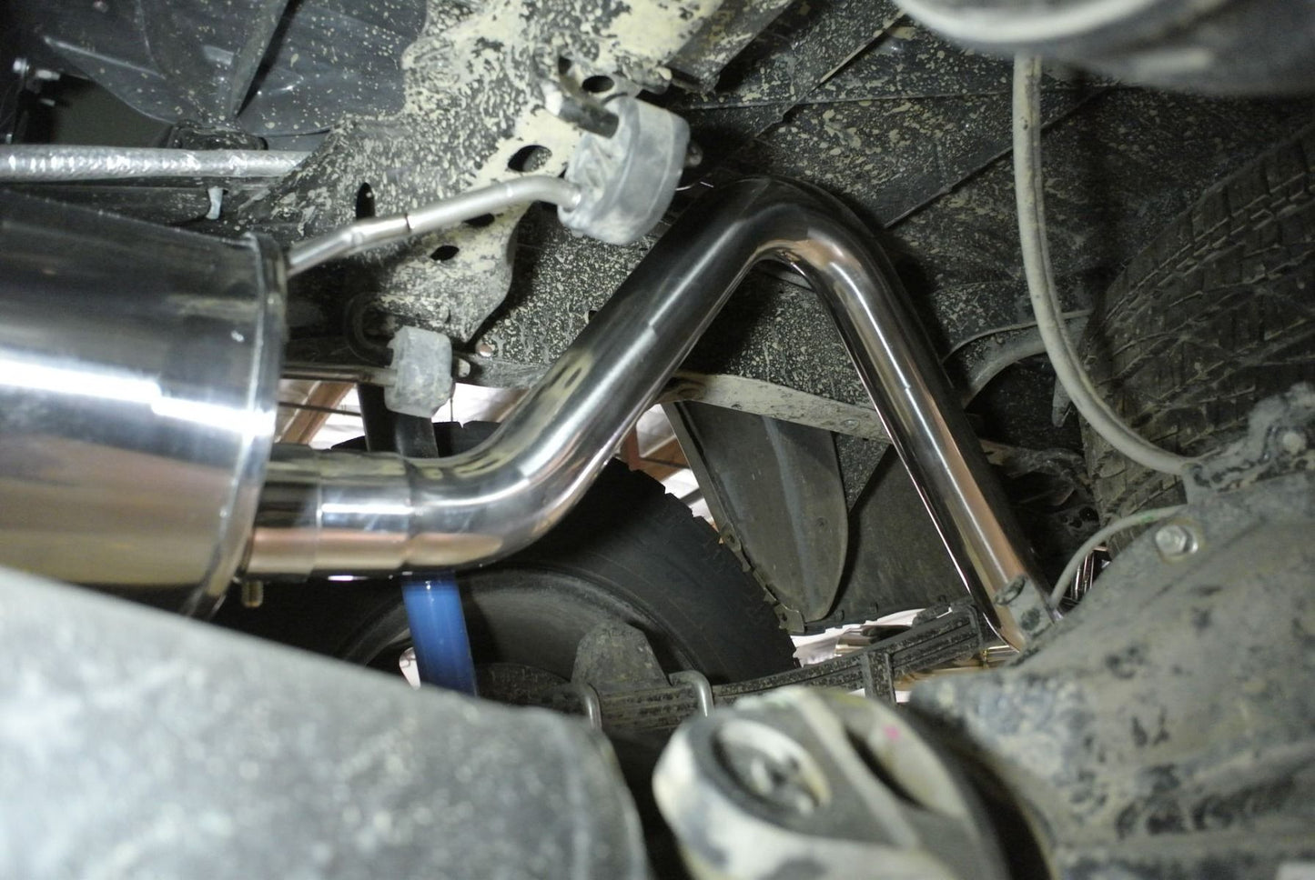 Megan Racing for Toyota Tacoma 2016+ Cat-Back Exhaust System (Single Stainless Tip) - MR-CBS-TTA16-R2