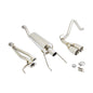Megan Racing OE-RS Series Cat-Back Exhaust System Twin Round Tips For 16-23 Toyota Tacoma N300