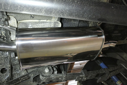 Megan Racing for Toyota Tacoma 2016+ Cat-Back Exhaust System (Twin Stainless Tip) - MR-CBS-TTA16-R3