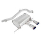 Megan Racing Turbo Type Series Cat-Back Exhaust System 3" Pipe w/Dual Rolled Tips For 12-13 Volkswagen Golf R MK6