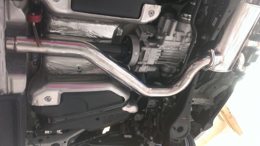 Megan Racing Turbo Type Series Cat-Back Exhaust System 3" Pipe w/Dual Rolled Tips For 12-13 Volkswagen Golf R MK6