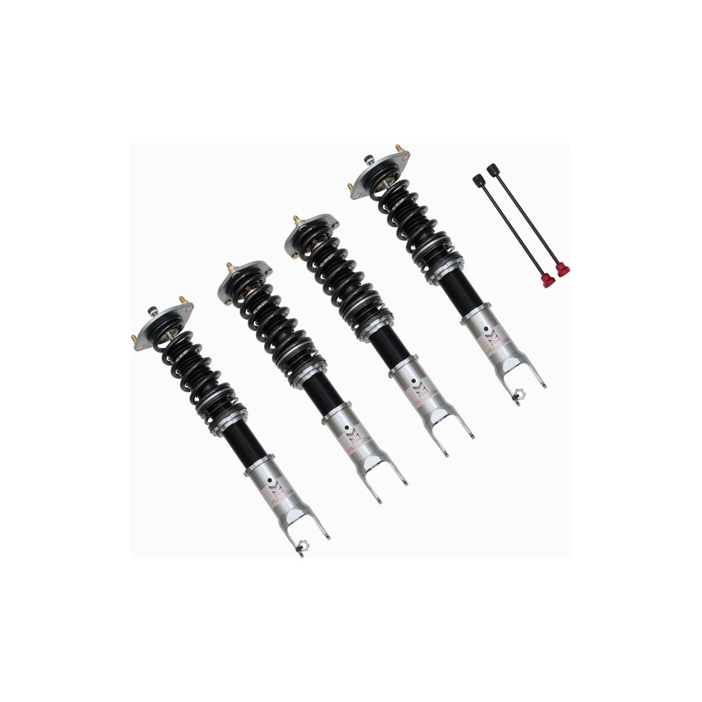 Megan Racing Silver Track Series Coilover Springs Kit For 2016+ Mazda MX-5 Miata ND