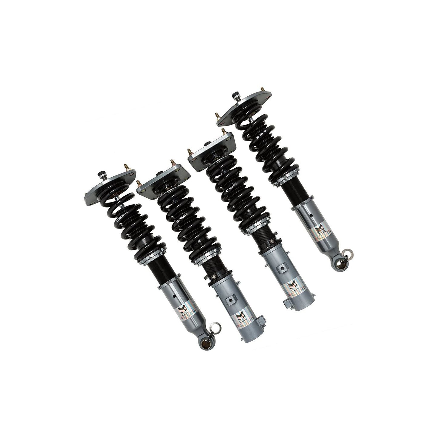 Megan Racing Silver Track Series Coilover Damper Springs Kit For Mazda 1986-1992 RX-7 FC
