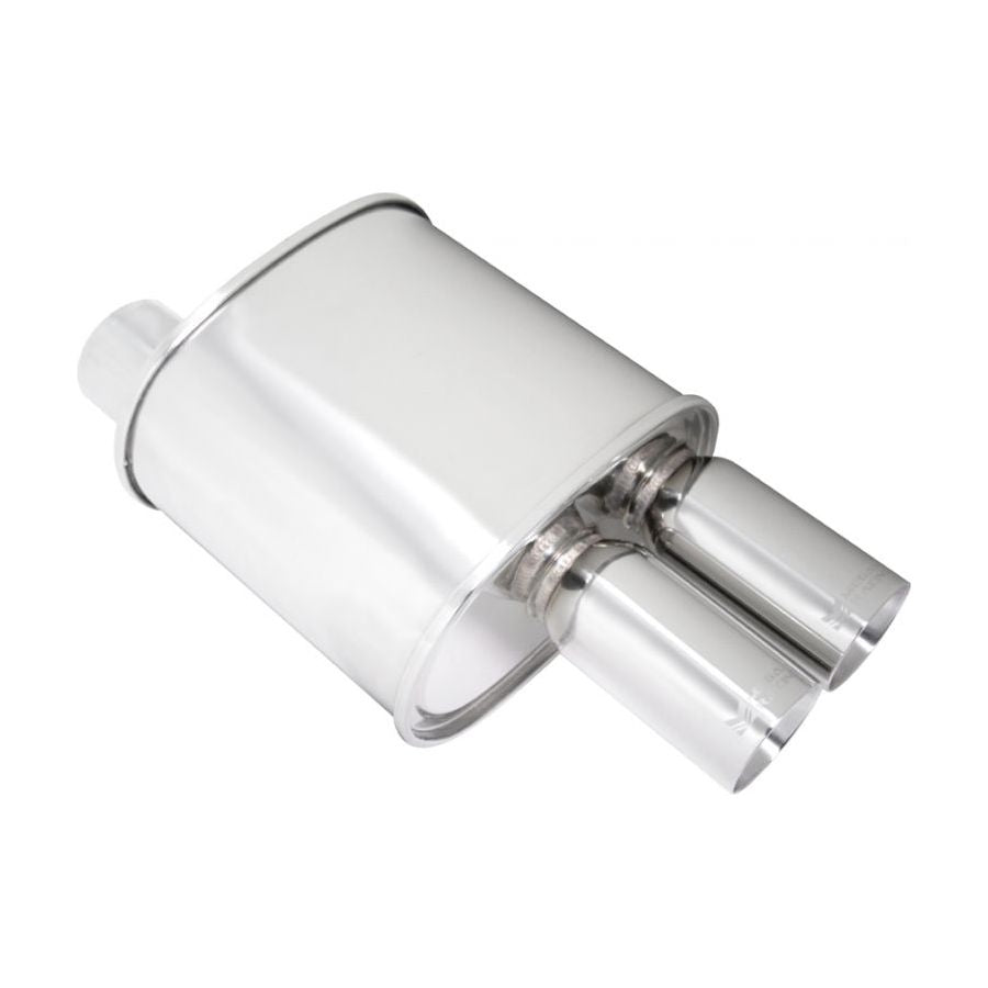 Megan Racing Universal Exhaust F-RT Turbo Dual Tip Muffler