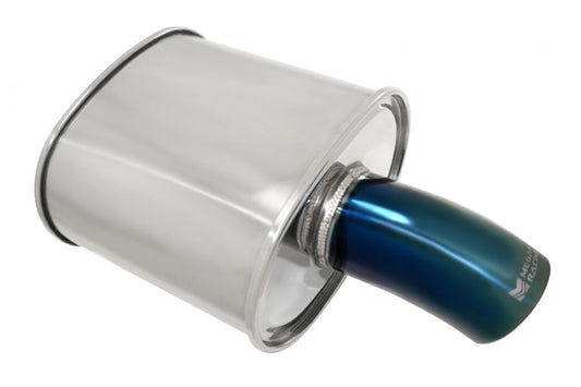 Megan Racing Universal Exhaust M-FG Muffler Blue Tip - MR-MU-MFG-2