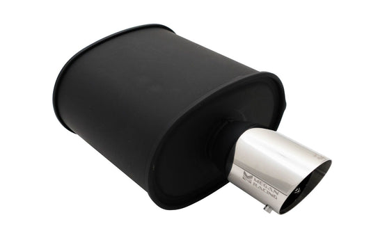 Megan Racing Universal Exhaust M-OE Muffler Black - MR-MU-MOE-B