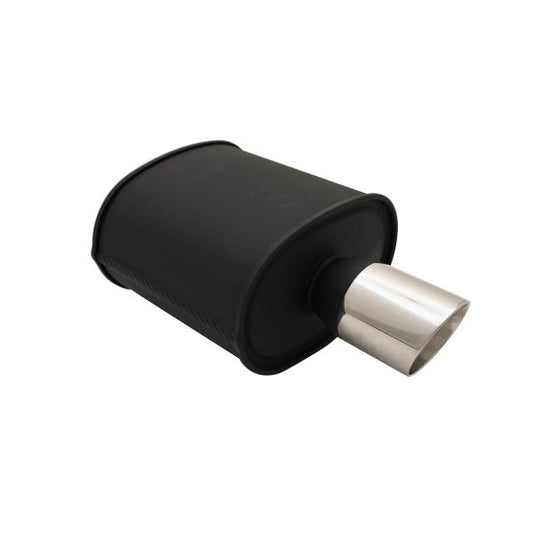 Megan Racing Universal Exhaust M-VO Muffler Black - MR-MU-MVO-B