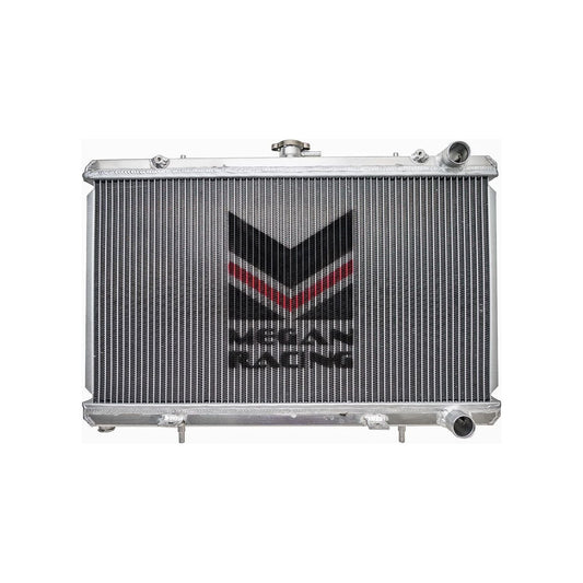 Megan Racing High Performance Aluminum 2-Row Radiator For 1989-1994 Nissan 240SX S13 KA24DE