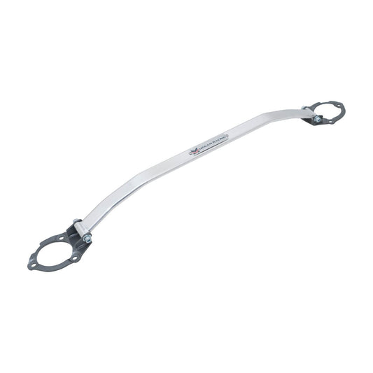 Megan Racing Front Upper Polish Race Tower Brace Strut Bar For 82-91 BMW E30 3-Series RWD