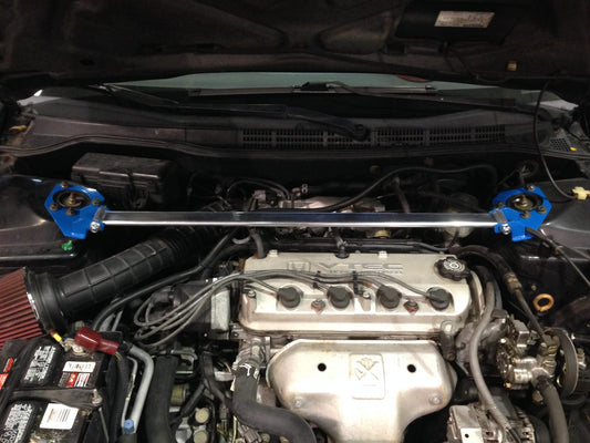 Megan Racing Race-Spec Front Upper Strut Tower Bars for Honda Accord 98-02 (4 CYL Only) – MR-SB-HA9802FU-1P