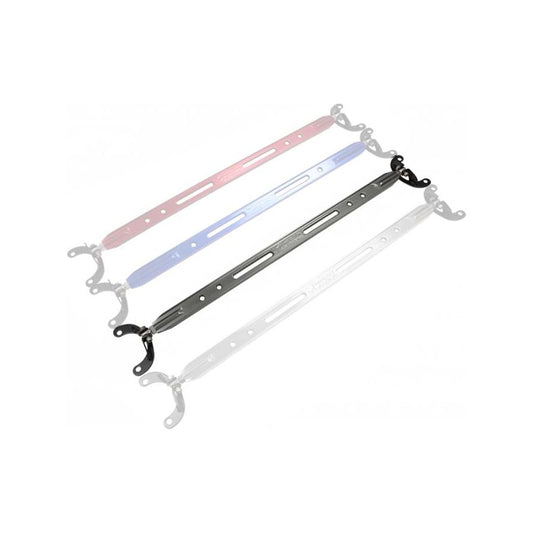 Megan Racing Gunmetal Rear Upper Strut Tower Bar For 90-01 Acura Integra/88-00 Honda Civic