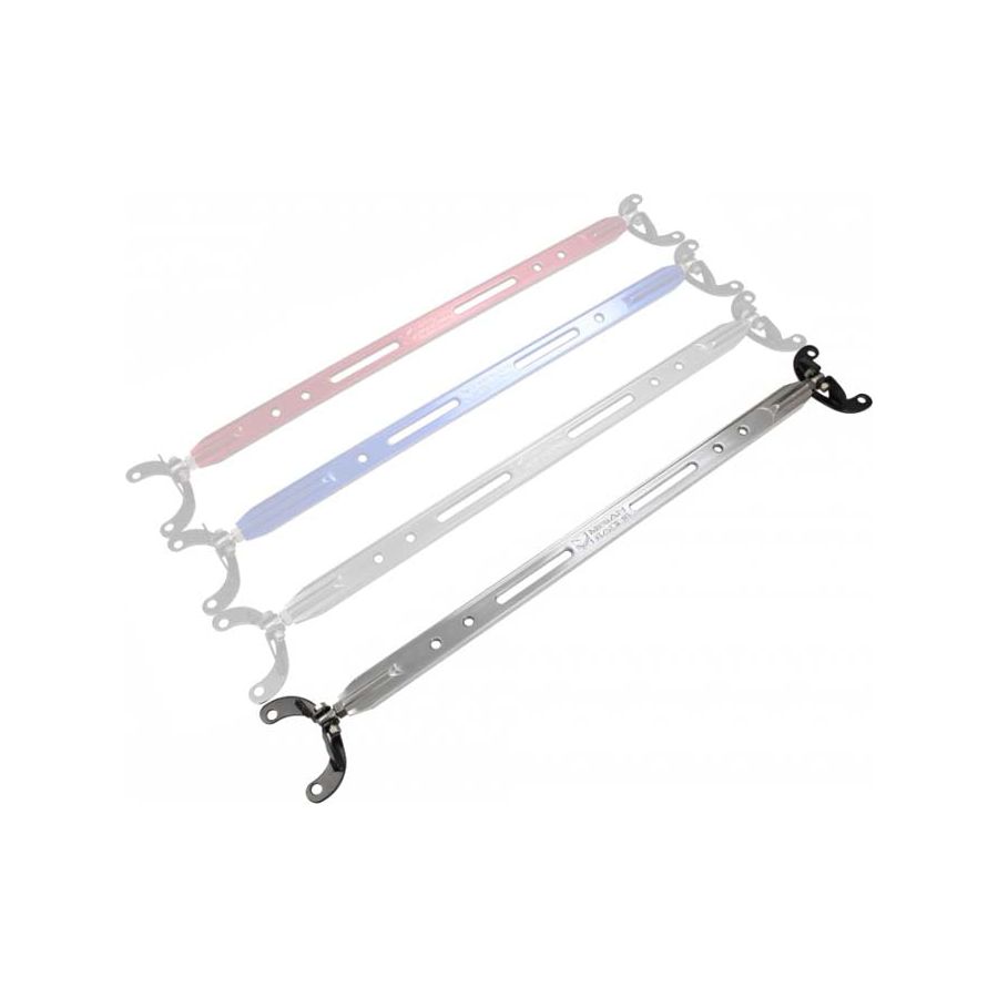 Megan Racing Polish Rear Upper Strut Tower Bar For 90-01 Acura Integra/88-00 Honda Civic