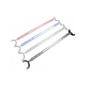 Megan Racing Polish Rear Upper Strut Tower Bar For 90-01 Acura Integra/88-00 Honda Civic