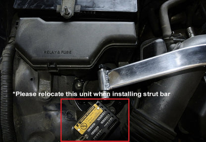Megan Racing Front Upper Polish Race Tower Brace Strut Bar For 01-05 Lexus IS300 XE10