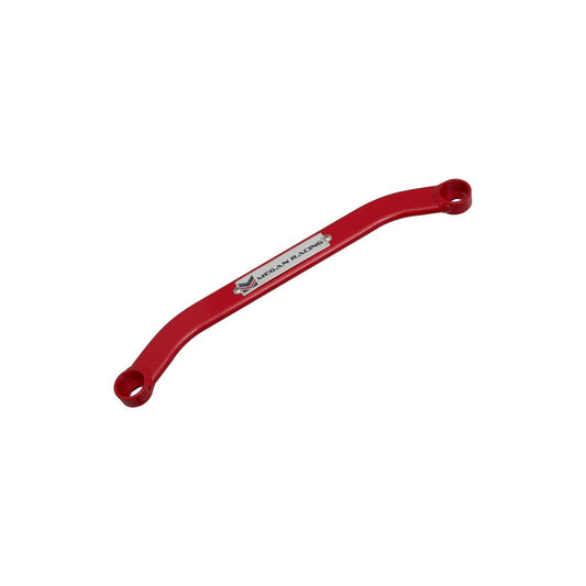 Megan Racing Red Race Spec Rear Lower Strut Brace Bar For 09-21 Nissan 370Z Z34