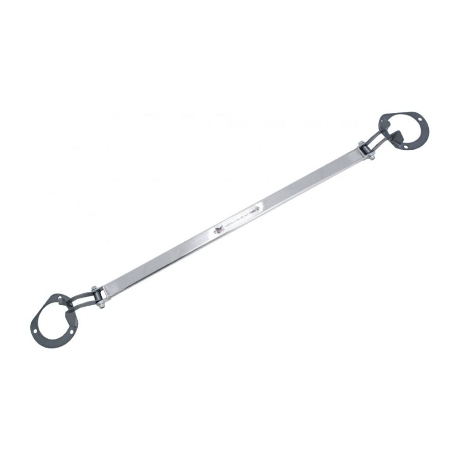 Megan Racing Rear Upper Polish Race Tower Brace Strut Bar For 02-07 WRX/WRX STI GD GG