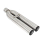 Megan Racing 3" Dual Pipe Straight Cut Universal VIP Blast Exhaust Muffler Tip