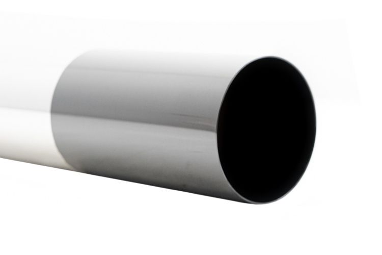 Megan Racing Stainless 3"-4" VIP Single/Straight Cut Blast Exhaust Muffler Black Tip