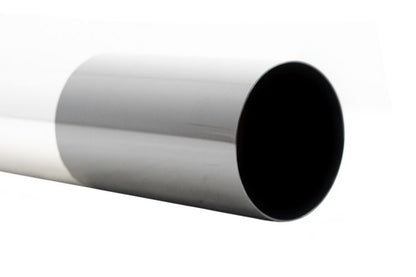 Megan Racing Stainless 3"-4" VIP Single/Straight Cut Blast Exhaust Muffler Black Tip