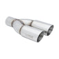 Megan Racing 3" Dual Tips Round Slanted Universal Muffler Tip Driver Side