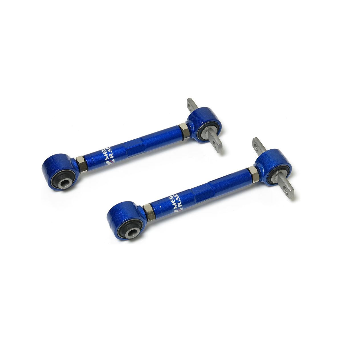 Megan Racing Blue Rear Camber Control Arms For 92-96 Mitsubishi Lancer EVO/93-01 Mirage
