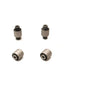 Megan Racing Silver Steel Front Lower Control Arm Bushings For 03-06 Infiniti G35 Sedan 03-06/ 03-07 Coupe V35