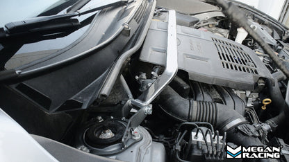 Megan Racing Aluminum Front Upper Race Spec Strut Bar For 2019+ Subaru Forester SK 5th Gen