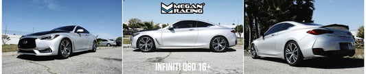 Megan Racing EZII Series Coilover for Infiniti Q50 14+ / Q60 16+ (RWD, Fork Type Front Strut Only)