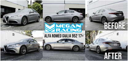 Megan Racing EU Series Coilover Damper Springs Kit For 17+ Alfa Romeo Giulia 952 RWD