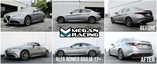 Megan Racing Lowering Springs for 2017+ Alfa Romeo Giulia (EXC Quadrifoglio) - MR-LS-ARG17