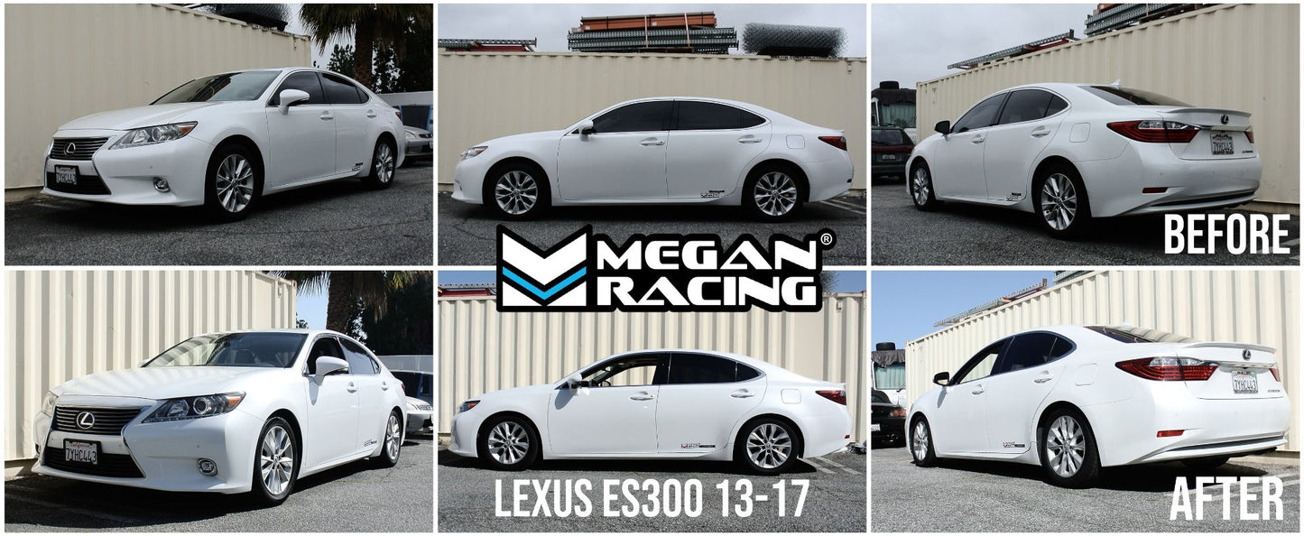 Megan Racing Street Coilover Springs Lowering Kit For 2013-2017 Lexus ES300h ES350 XV60
