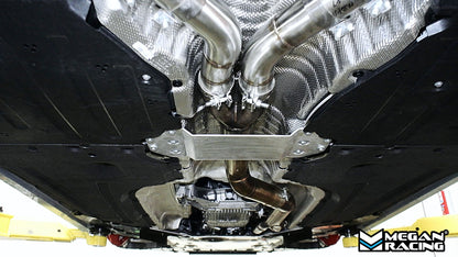 Megan Racing Stainless Steel Cut-N-Clamp On Mid Pipe Exhaust For For 2021+ BMW M3 (G80)