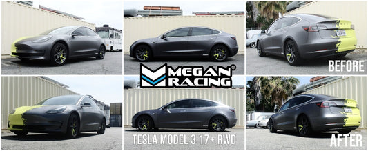 Megan Racing Lowering Springs for 2017+ Tesla Model 3 (RWD Only) - MR-LS-TSL17