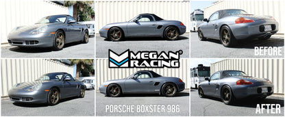 Megan Racing Euro II Adjustable Coilover Springs For 1996-2004 Porsche Boxster 986