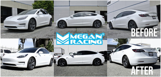 Megan Racing Lowering Springs for 2017+ Tesla Model 3 AWD (EXC RWD) - MR-LS-TSL317X