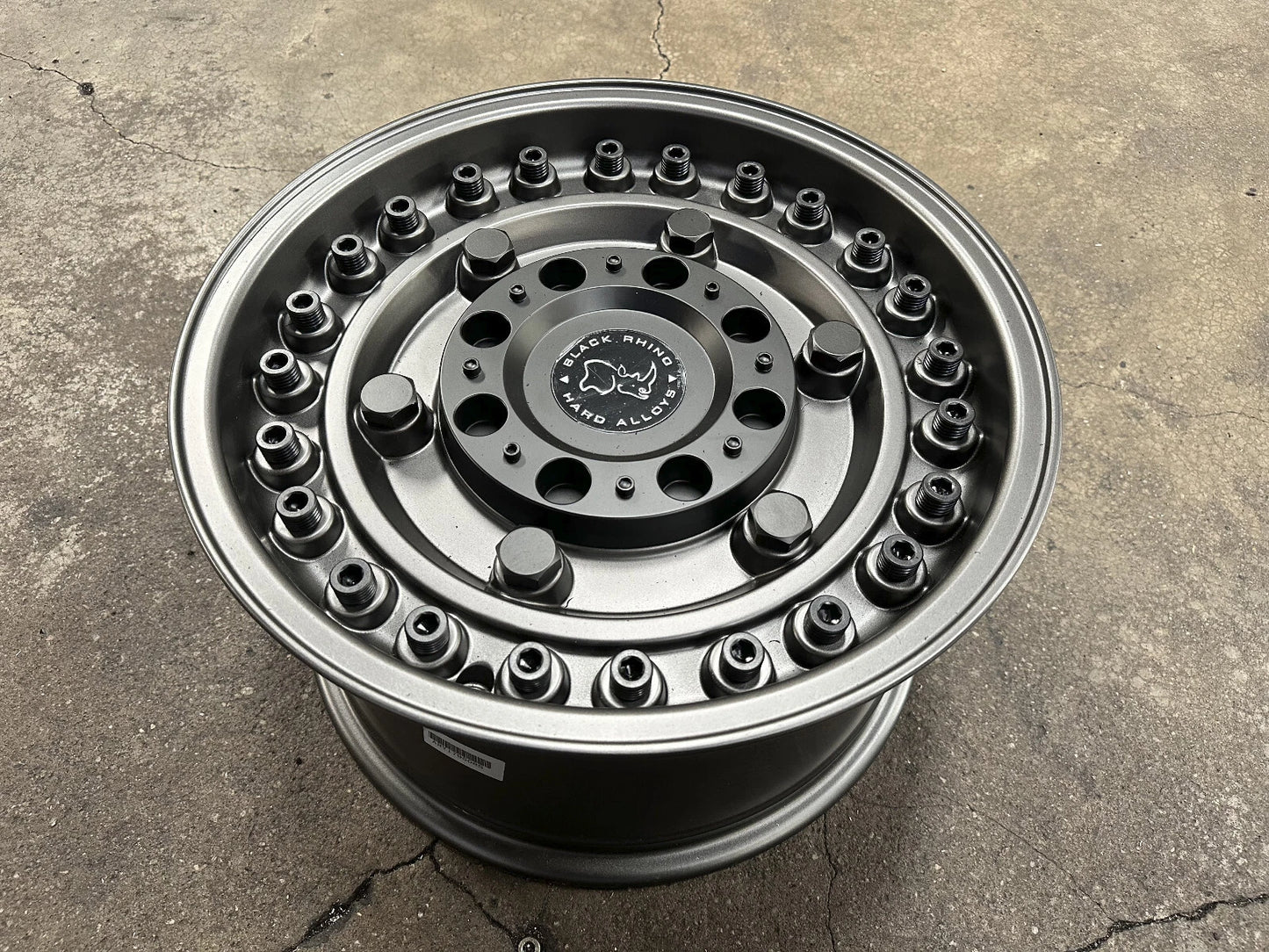 17x9.5J BLACK RHINO AMORY Wheels fit (6x139.7) Fits Tacoma 4Runner FJ Cruiser