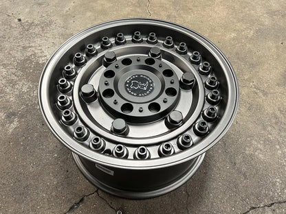 17x9.5J BLACK RHINO AMORY Wheels fit (6x139.7) Fits Tacoma 4Runner FJ Cruiser