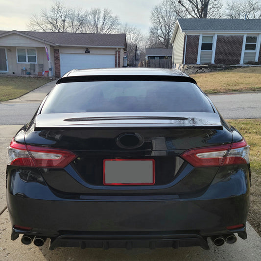 For Toyota Camry 8TH GEN LE SE XSE 2018-2024 Rear Window Roof Spoiler Wing Visor