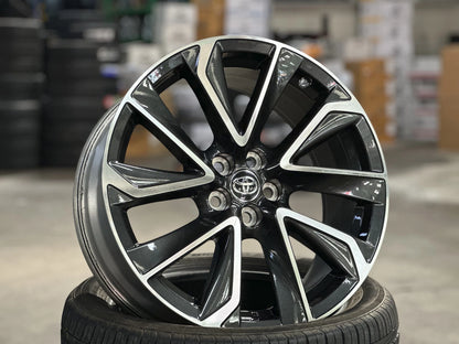 18x8" TOYOTA COROLLA SPORT Hatchback Hybrid Wheels (5x100) Fits GT86 PRIUS BRZ