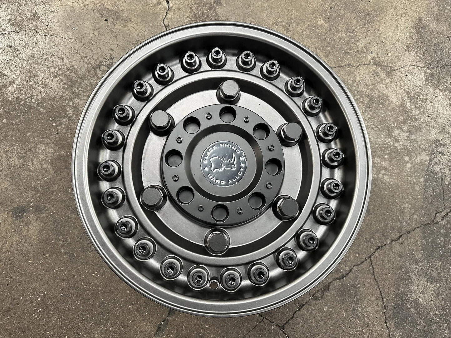 17x9.5J BLACK RHINO AMORY Wheels fit (6x139.7) Fits Tacoma 4Runner FJ Cruiser